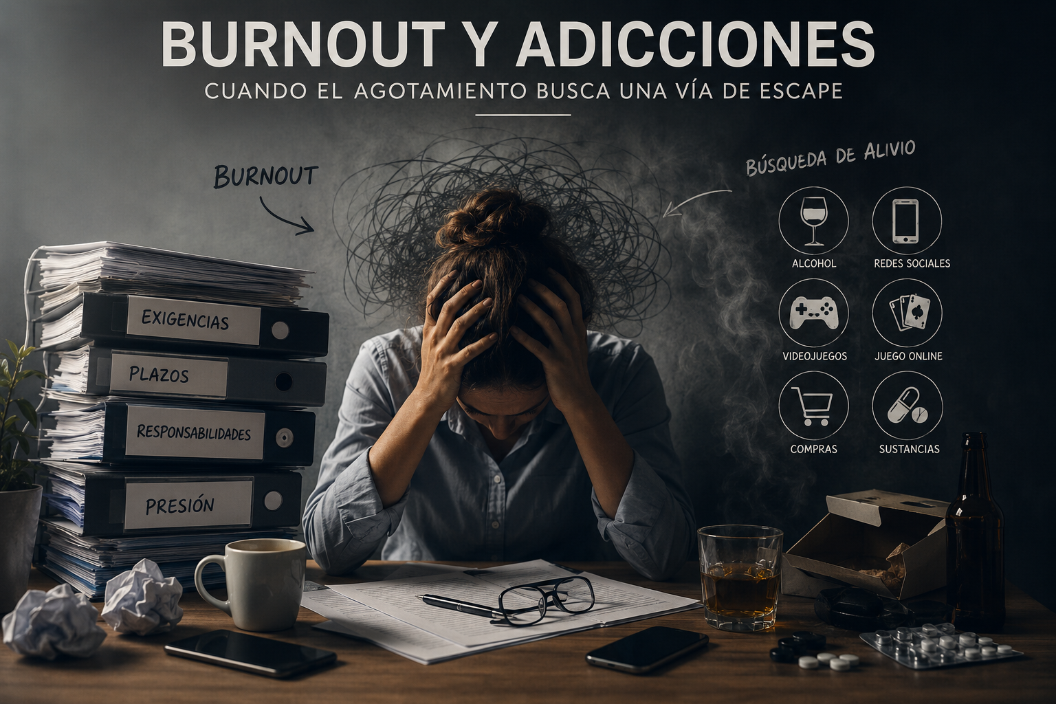 Burnout y Adicciones